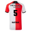 Camiseta de fútbol Feyenoord Rotterdam Hartman 5 Primera Equipación 2024-25 - Hombre